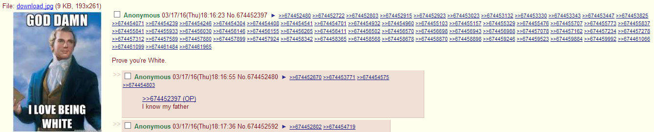 Im a racist redneck who loves guns has privilege and owns slaves