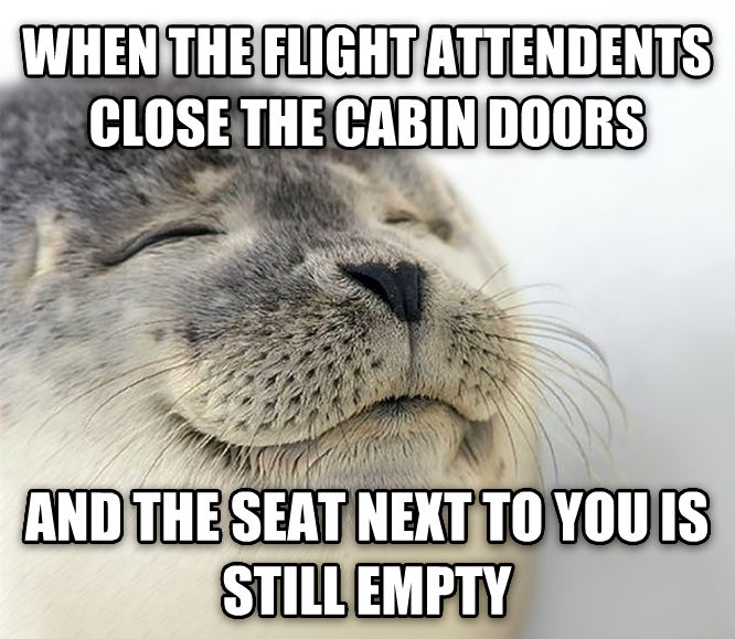 The best feeling when flying