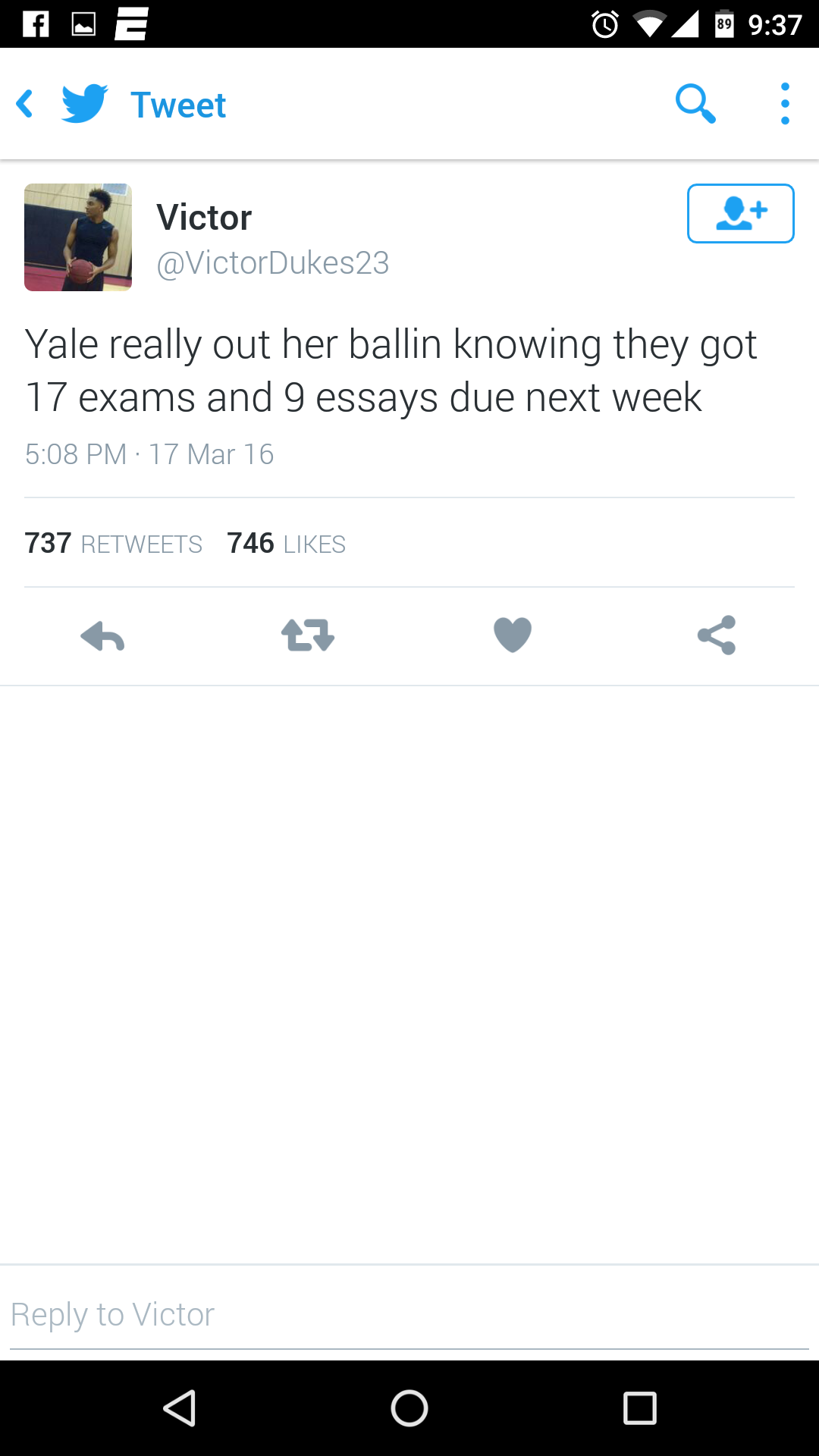 Even at Yale Ball is life