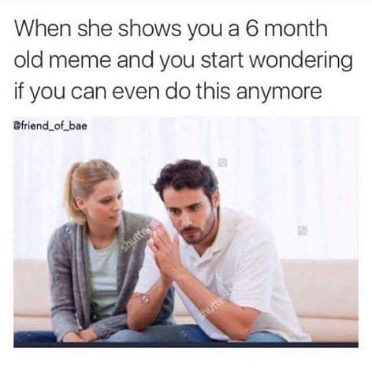 We need to talk...