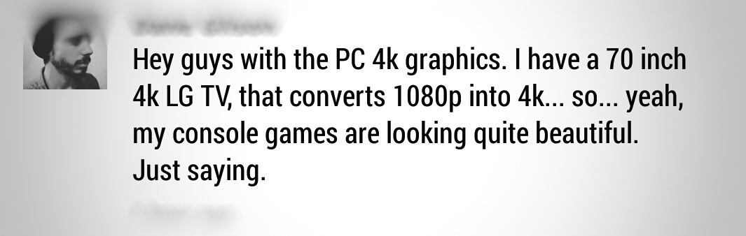 Just saying