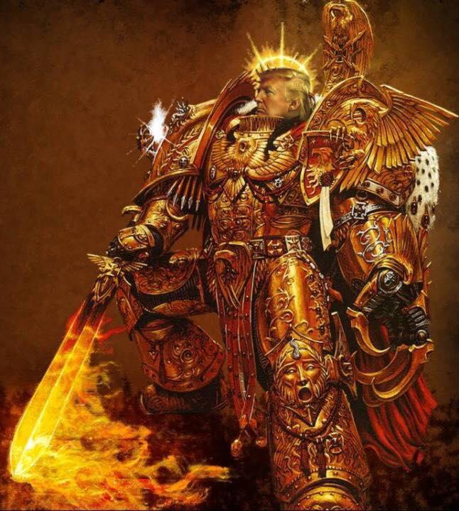 Emperor of Mankind... Soon.