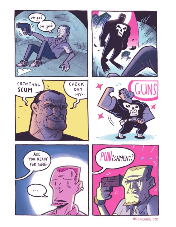It's more humane to just shoot your enemies!