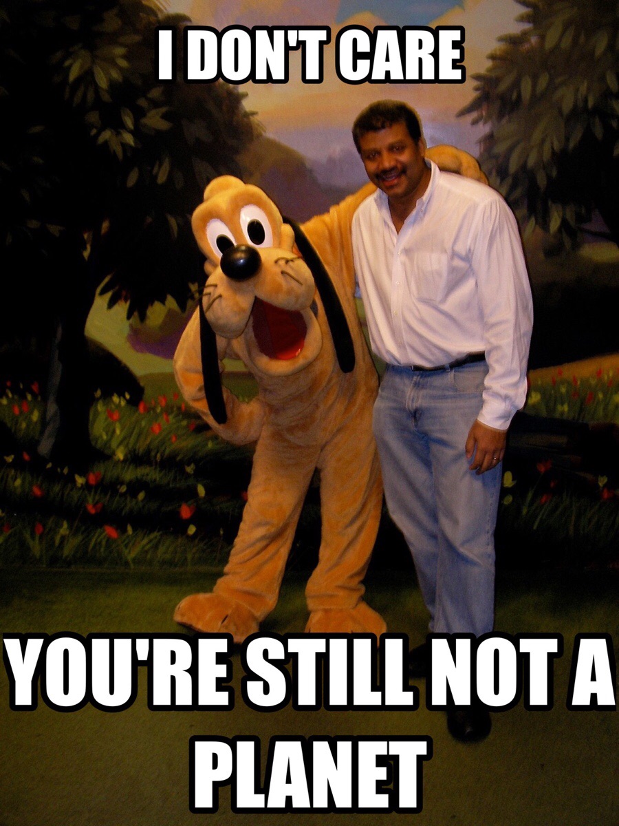 Poor Pluto...