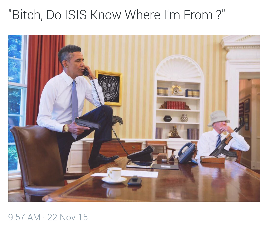 "***, Does Isis know where I'm from ?"