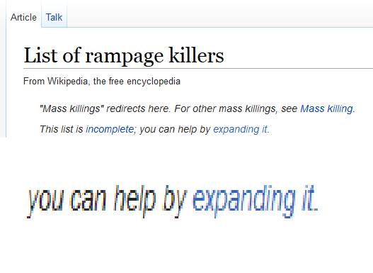 Wikipedia is whispering to me