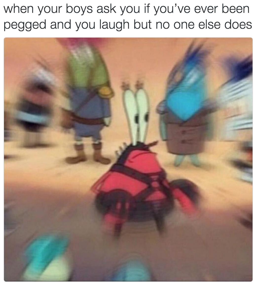 they heard about that one time