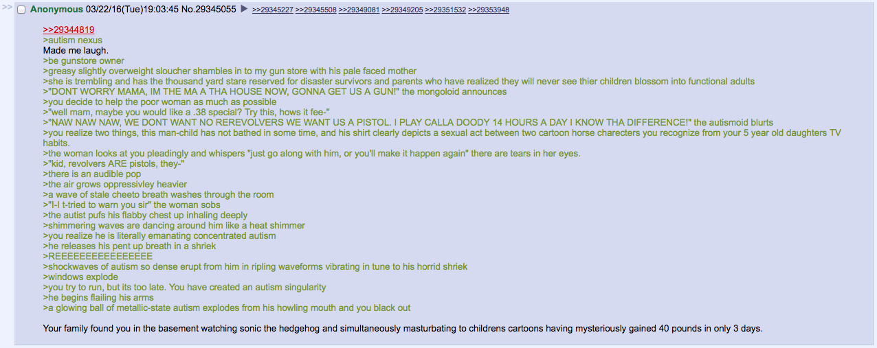 Anon sells a gun
