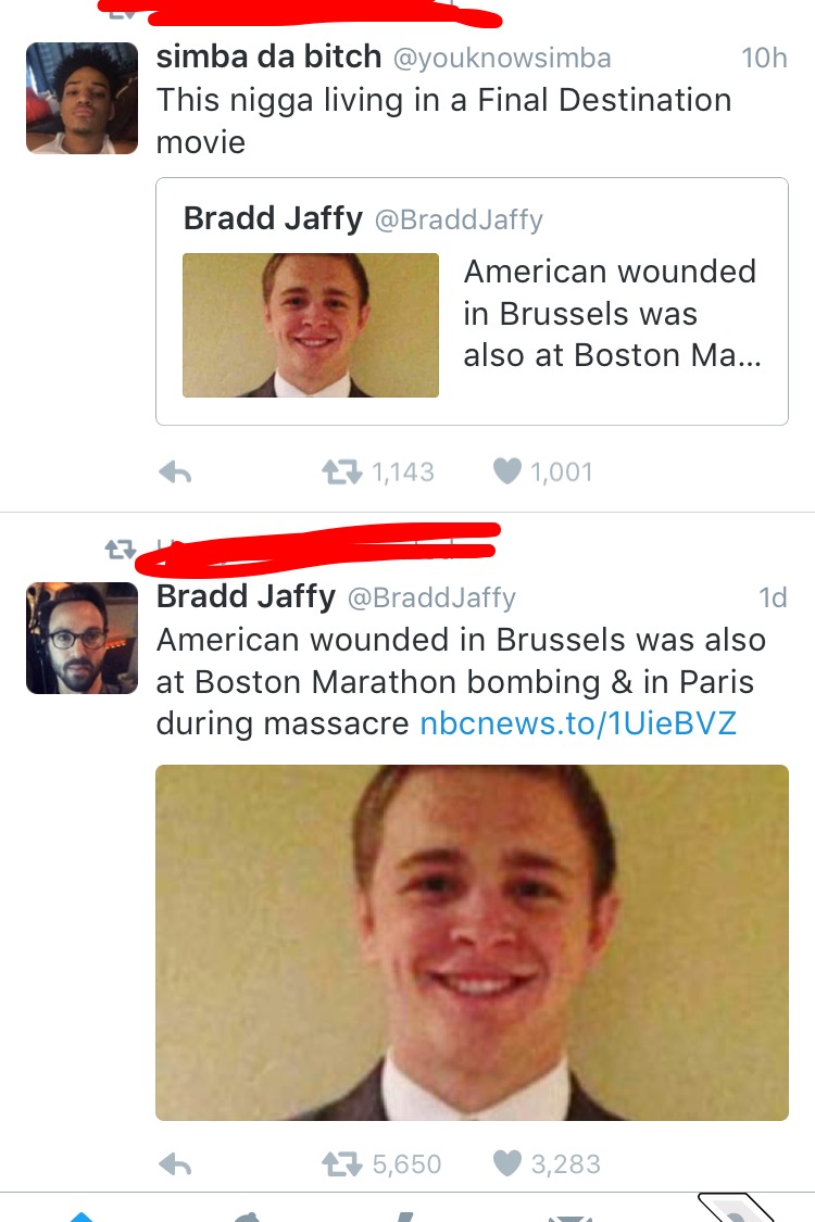 Difference between white and black twitter.
