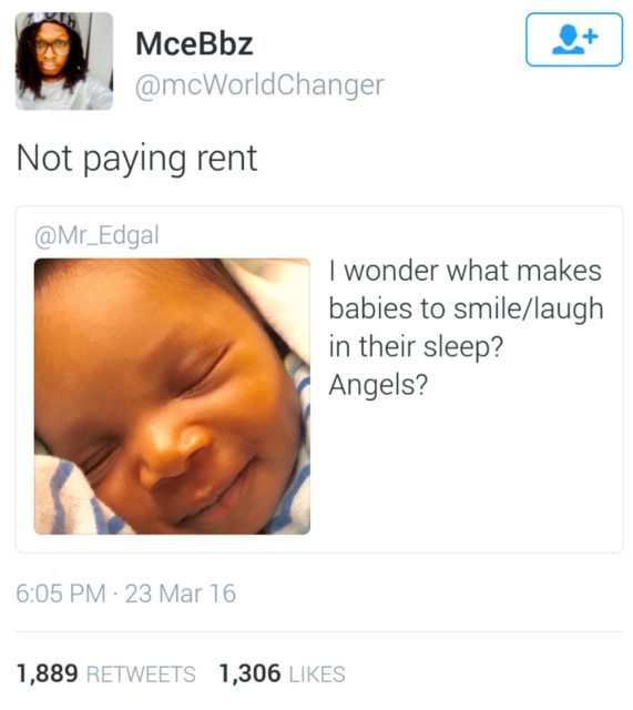 Why do babies smile?