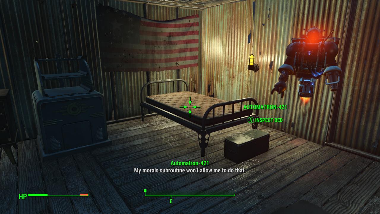 This is what happens if you ask your robot companion to use the bed