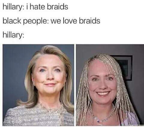 Hillary loves Braids