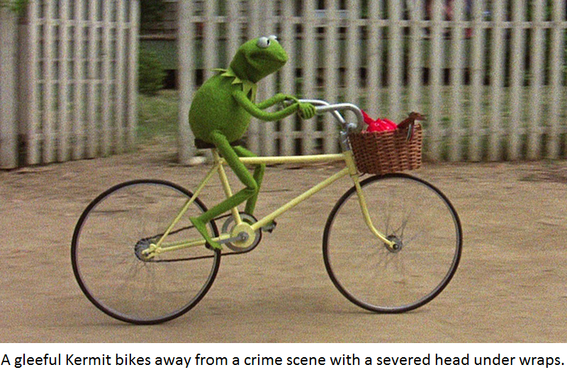 It must be Kermit's lucky day!
