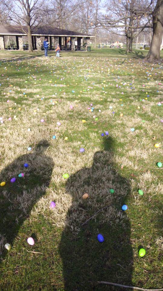 They're calling this an egg "hunt".