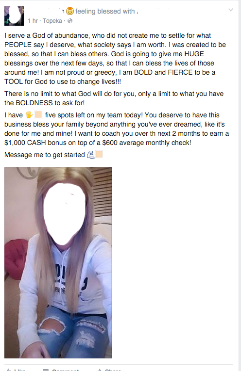 #Blessed by God to sell skinny wraps
