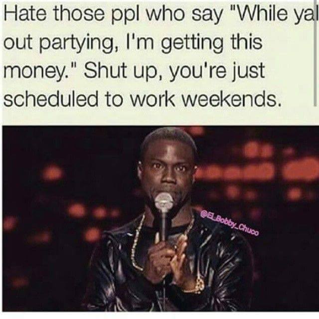 Just coz u can't come out partying