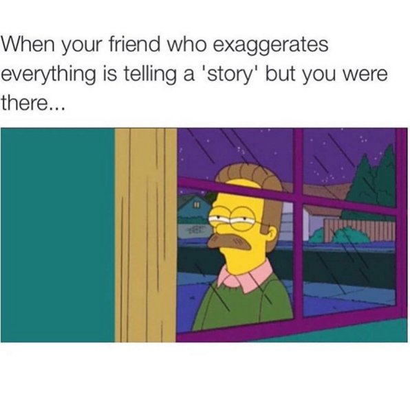 And you're just standing there like: à² _à² 