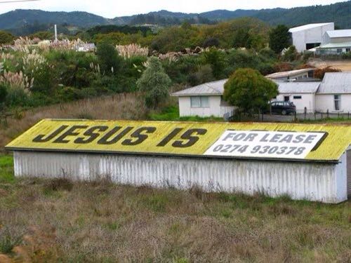 Jesus is For Lease
