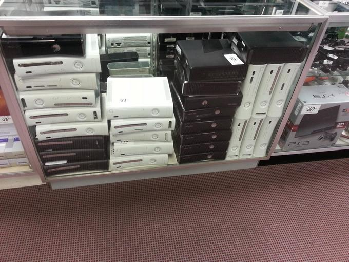 The thrift shop, where consoles go to die
