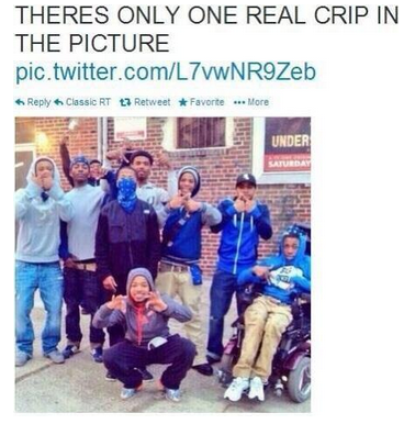 He handi-cripped.