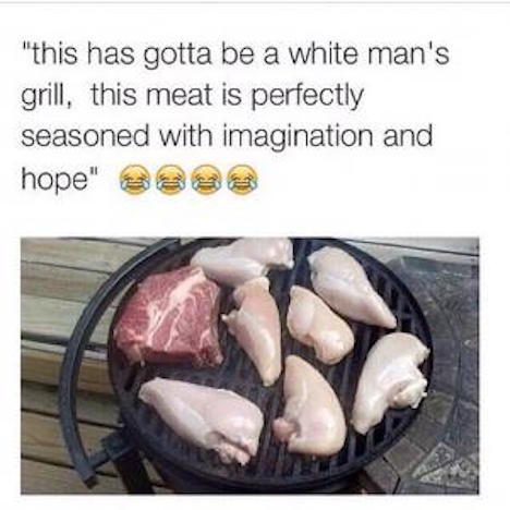 basic white grill