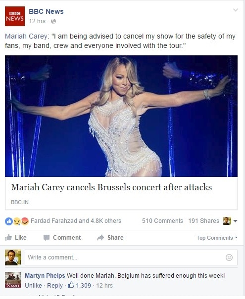 Well done Mariah