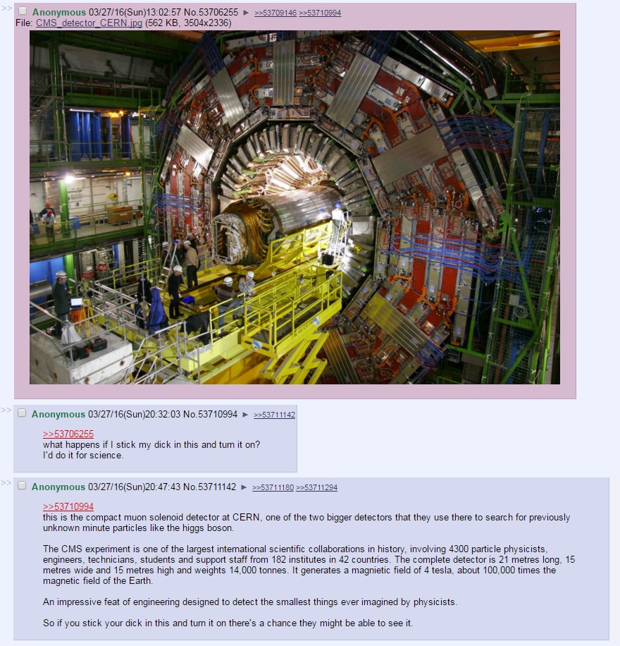 Anon on CERN