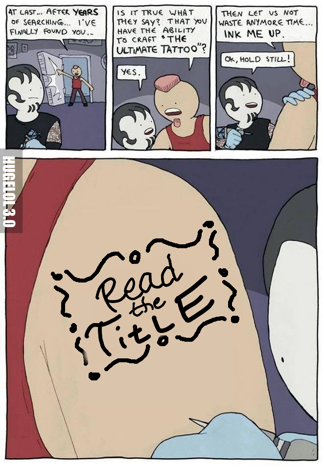 The joke is in the comments