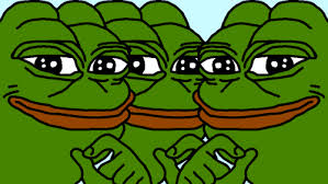 Whole squad posting pepes be like
