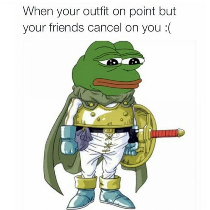 Rip the fresh page, just how pepes outfit is fresh