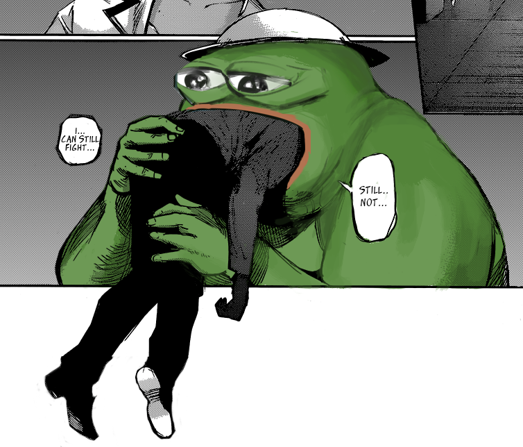 Normal users getting caught up in the frey be like
