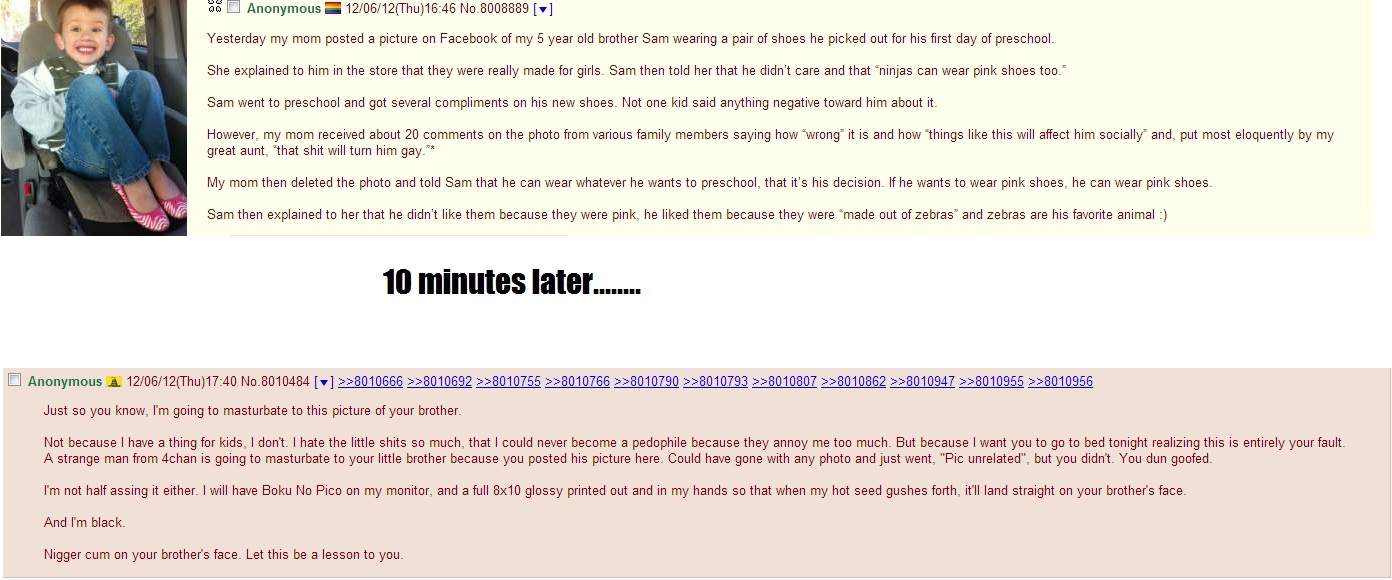 Why not to post private stuff on 4chan :'D