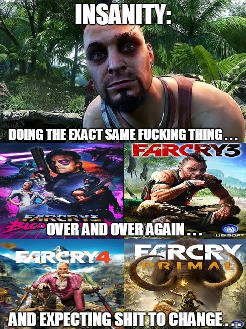 Vaas called it.