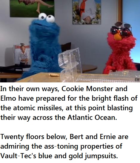 Sesame Street Crosses Over With Fallout