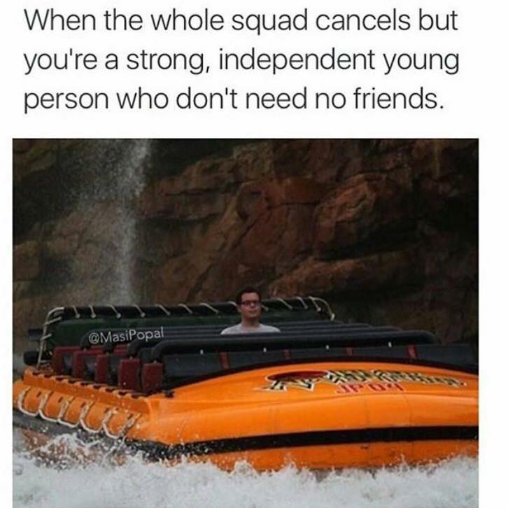 Going in solo