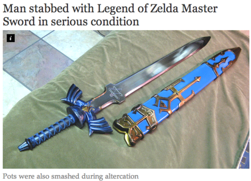 Link has gone downhill