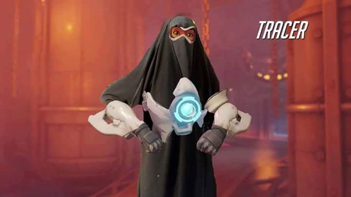 Blizzard's solution to people who say that Tracer is too sexualised