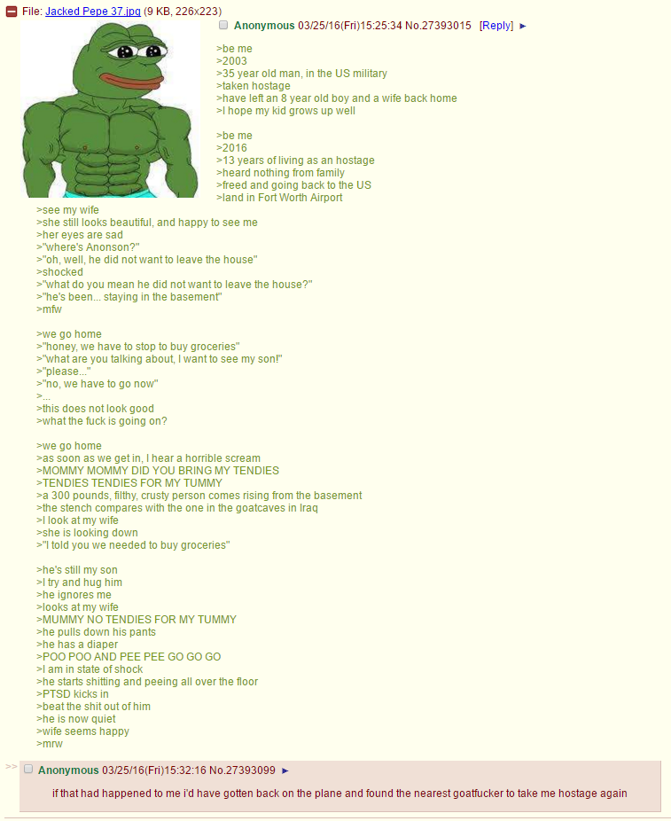 Anon comes back from Iraq