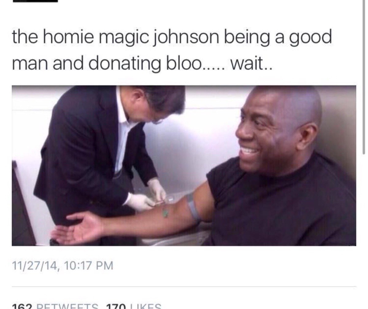 The homie Magic Johnson