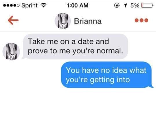 Hugelollers trying out Tinder