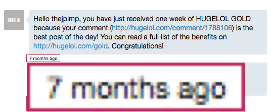 Just got this notification today...