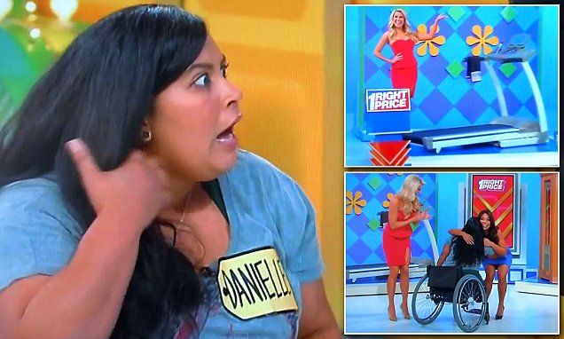 Congratulations Danielle, you won a brand new... oh sh*t