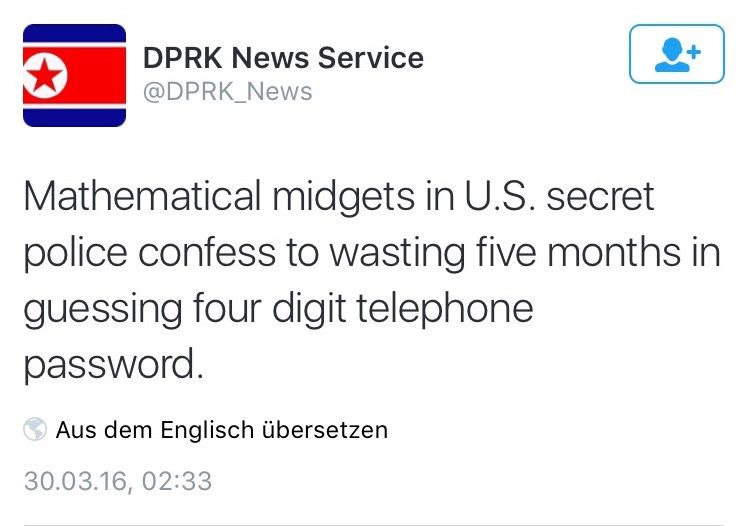 Well, they are not lying...