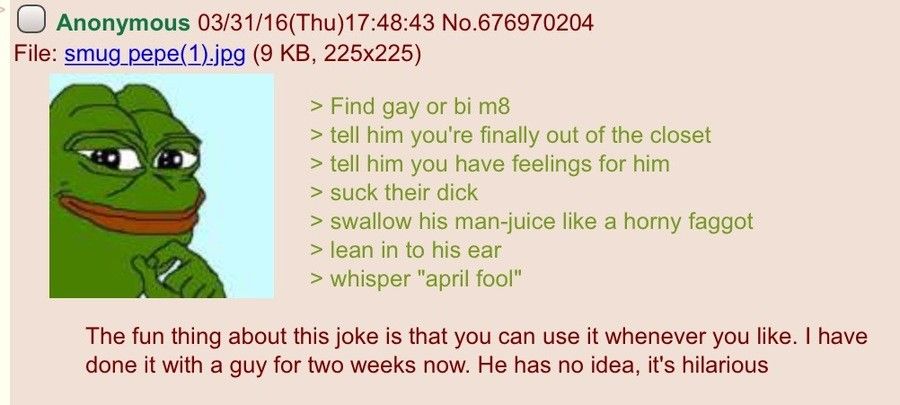 Anon pulls off the greatest April Fools
