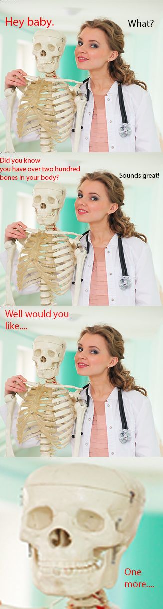 Looks like he has a bone to pick with her. ( Í¡Â° ÍœÊ– Í¡Â°)