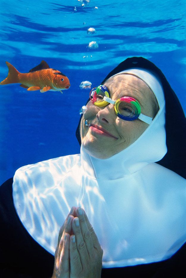 "When we bless the ocean, the entire WORLD will be baptised, Nemo"