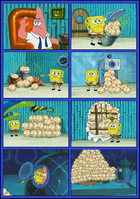 When she asks why your boxes are full