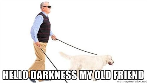 you merely adopted the dark I was born in it