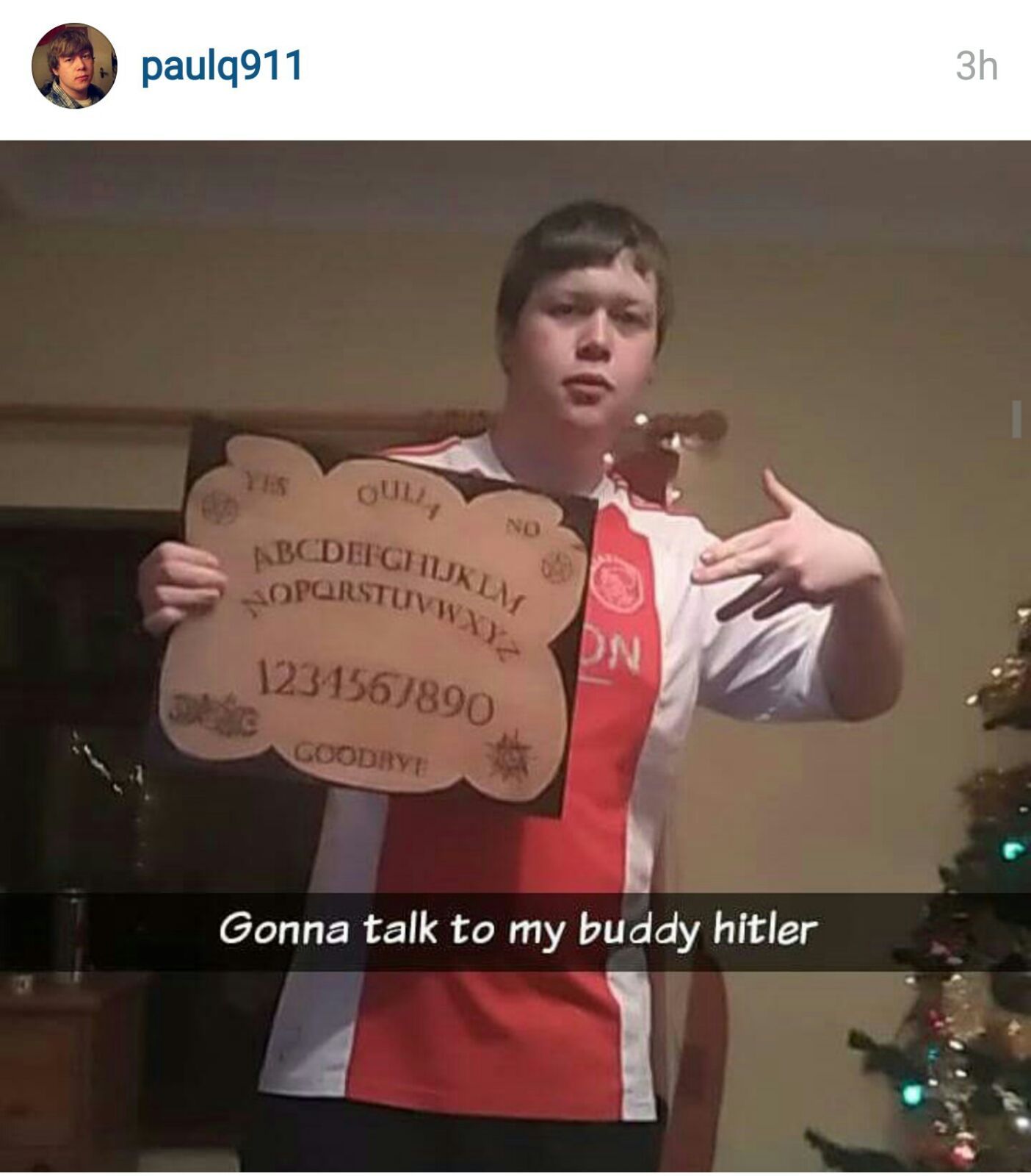 say "hi" from me