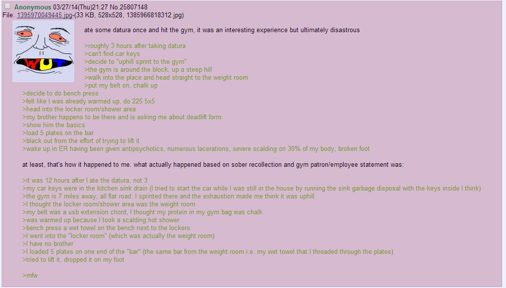 Some old greentext from my archives